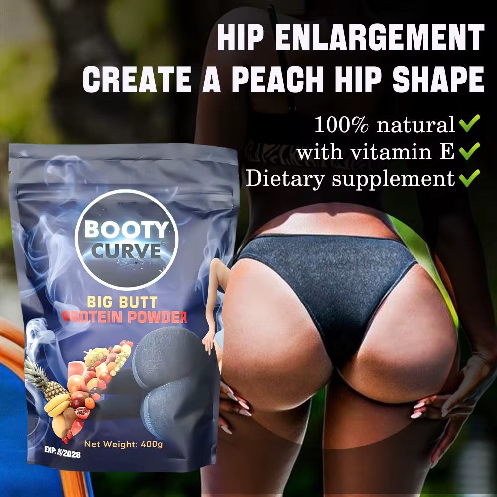 New Butt Enlargement Powder Booty Curve Natural Herbal Big Butt Booty Enhance Protein Powder